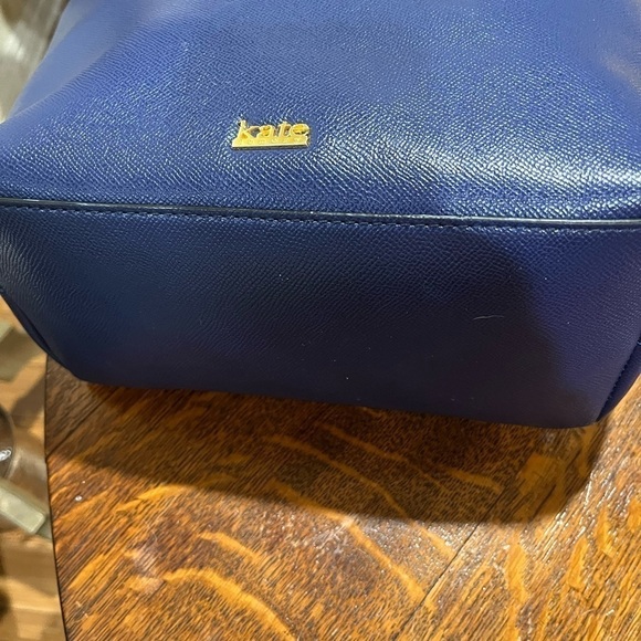 Kate Landry  blue foe Leather like new, like new - Picture 6 of 11